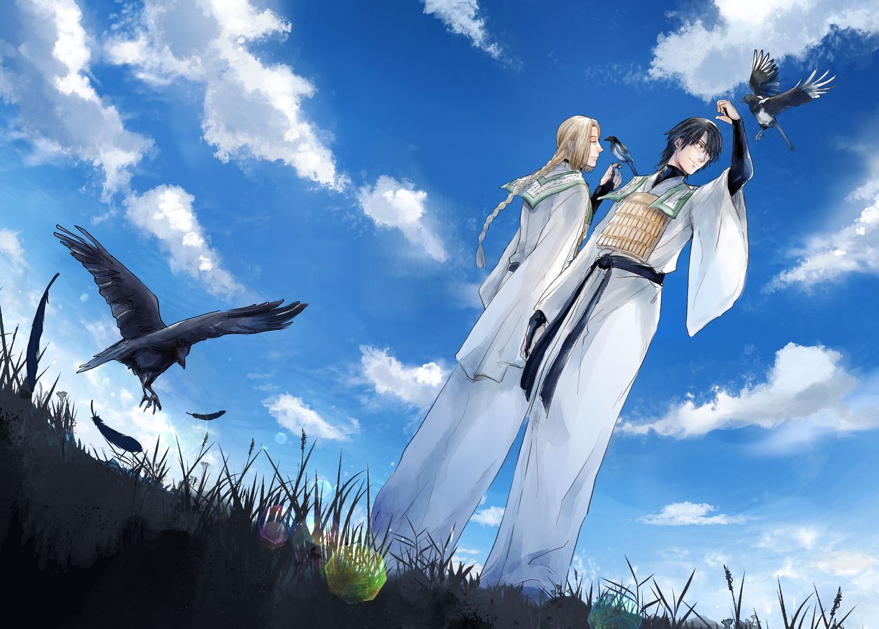 Fanarts. Mostly for that one pair in Saiyuki tho